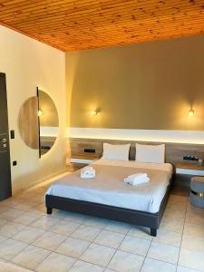 Postel nebo postele na pokoji v ubytování Island Apartments