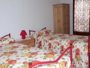 Posteľ alebo postele v izbe v ubytovaní B&B Edelweiss