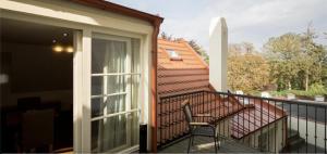 Balkón nebo terasa v ubytování Aparthotel Tycho de Brahe