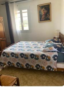 Postel nebo postele na pokoji v ubytování Maison de Léon