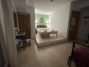 Posezení v ubytování Hostal El Olivo