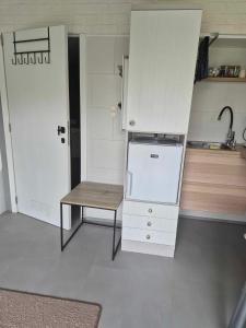 Kuchyň nebo kuchyňský kout v ubytování Smaal apartment Beti