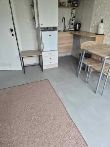 Kuchyň nebo kuchyňský kout v ubytování Smaal apartment Beti