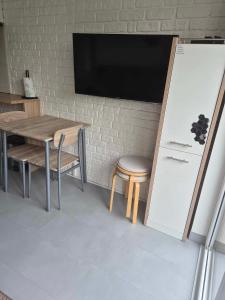 Kuchyň nebo kuchyňský kout v ubytování Smaal apartment Beti