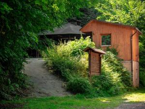 Vrt ispred objekta Hostinec Klopoty