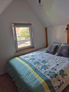 Postel nebo postele na pokoji v ubytování Smaal apartment Beti + 21 fotografií