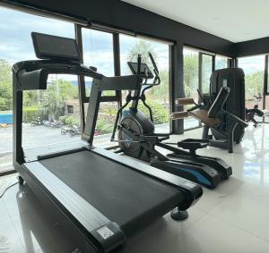 Fitness centrum a/nebo fitness zařízení v ubytování Allure Resort