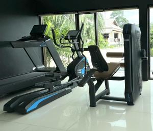 Fitness centrum a/nebo fitness zařízení v ubytování Allure Resort