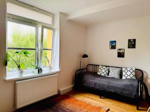 Posteľ alebo postele v izbe v ubytovaní Cristal Apartament Krynica - Zdrój