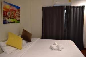 Letto o letti in una camera di Greenery Hostel