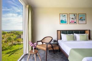 Postel nebo postele na pokoji v ubytování Sibaya Beach Resort, Morjim + 37 fotografií