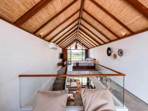 Χώρος καθιστικού στο Golden Hour Villas - Paradiso