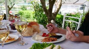 Cibo presso il bed & breakfast o nelle vicinanze