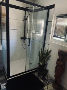 Ένα μπάνιο στο Ferme restaurée de vacance