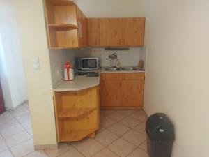 A kitchen or kitchenette at Apartman116 Airport