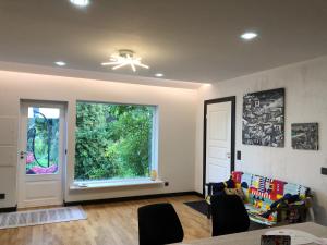 Posezení v ubytování Aavik Apartment