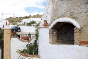 RentitSpain El Rincón, Casa Cueva en Guadix v zimě