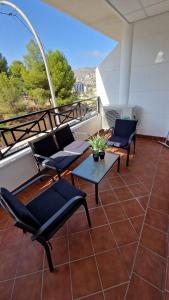 Μπαλκόνι ή βεράντα στο Calpe Playa Kas