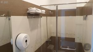 Koupelna v ubytování Vy An Hotel