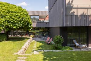 Zahrada ubytování Hotel Knoblauch