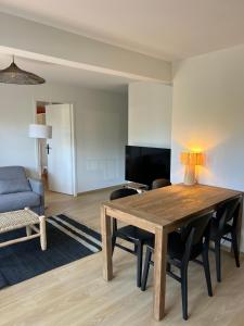 Predel za sedenje v nastanitvi Appartement neuf Barcelonnette