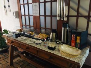 Comida no hotel ou em algum lugar perto