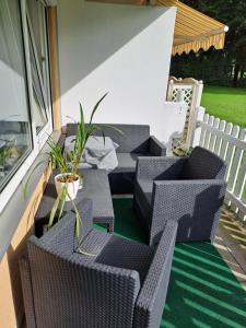Χώρος καθιστικού στο Ferienwohnung Allgäu Memmingen +5 φωτογραφίες