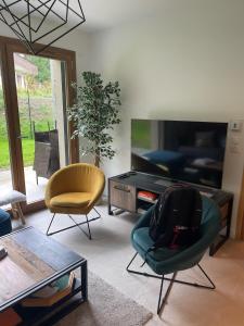 Χώρος καθιστικού στο Bel appartement 3 pièces, 62 m2, 2 à 6 personnes, très calme +20 φωτογραφίες