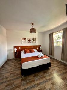 Cama ou camas em um quarto em Eco-Hotel Palma É Coco