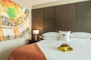 Cama ou camas em um quarto em Hotel El Panama by Faranda Grand, a member of Radisson Individuals
