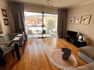 Posezení v ubytování Apartment Machico near the beach