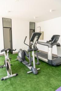 Fitness centrum a/nebo fitness zařízení v ubytování Terrado Arturo Prat Iquique