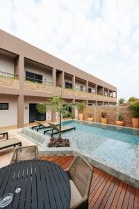 Bazén v ubytování Villa Nova Hotel nebo v jeho okolí