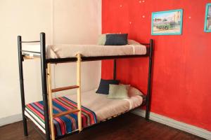 Postel nebo postele na pokoji v ubytování Valparadise Hostel