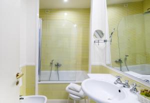 Ванная комната в Hotel Minerva