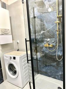 Kúpeľňa v ubytovaní Apartament Wygodny S2