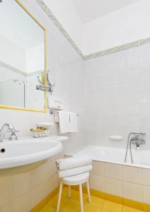 Ванная комната в Hotel Minerva