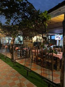 Restaurace v ubytování Casa y Restaurante- Pizzeria La Pergola