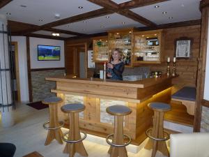 Lounge alebo bar v ubytovaní Hotel Garni Landhaus Trenkenbach