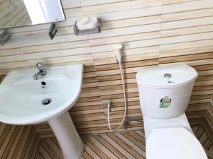 Koupelna v ubytování Windever Home