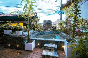 Bazén v ubytování Hotel Spa Bliss Guatape nebo v jeho okolí