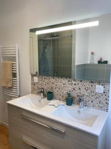 Koupelna v ubytování L atelier de Léon