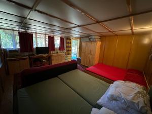 Postel nebo postele na pokoji v ubytování Chata Bastro