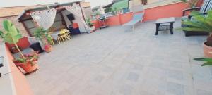Balkón nebo terasa v ubytování B&B JOY