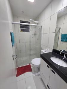 Koupelna v ubytování Apartamento no Inácio Barbosa