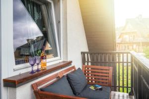 Balkón nebo terasa v ubytování Apartament Chateau Karpielówka Kościelisko