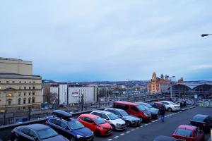 Výhľad na mesto Praha alebo výhľad na mesto priamo z apartmánu