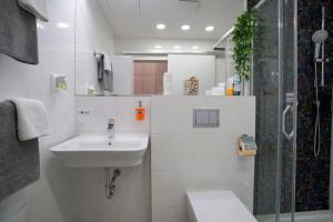 Kúpeľňa v ubytovaní Cozy apartment with garage + 25 fotografií