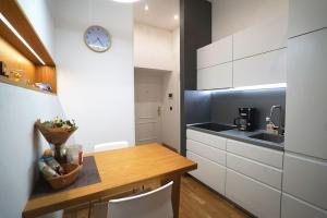 Kuchyňa alebo kuchynka v ubytovaní Cozy apartment with garage
