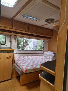 Postel nebo postele na pokoji v ubytování Camping - Park Władysławowo